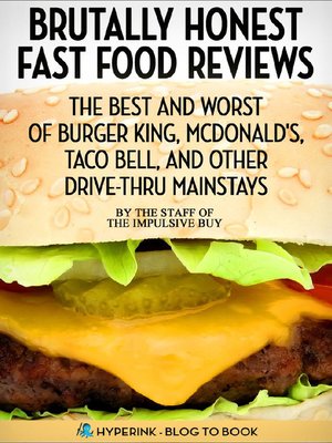 cover image of Brutally Honest Fast Food Reviews